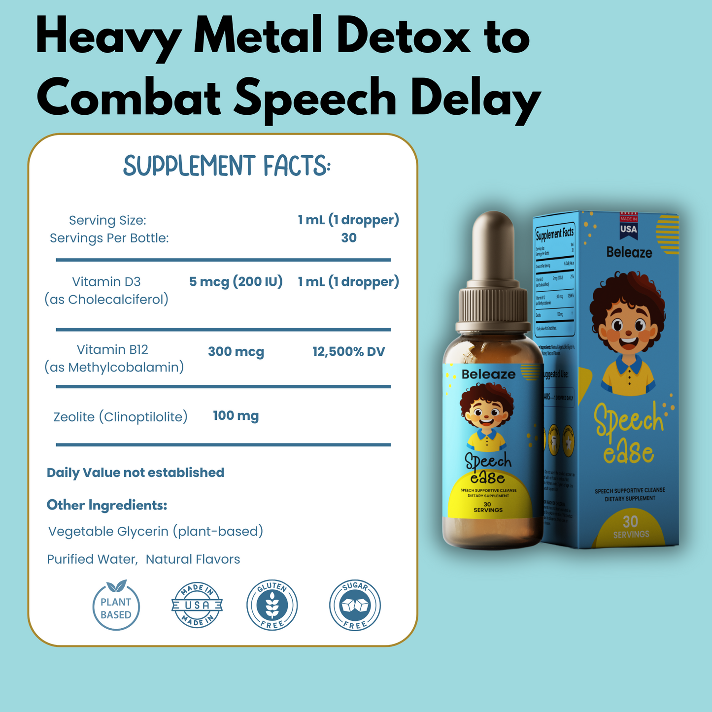 Speech Ease - Heavy Metal Detox - MS